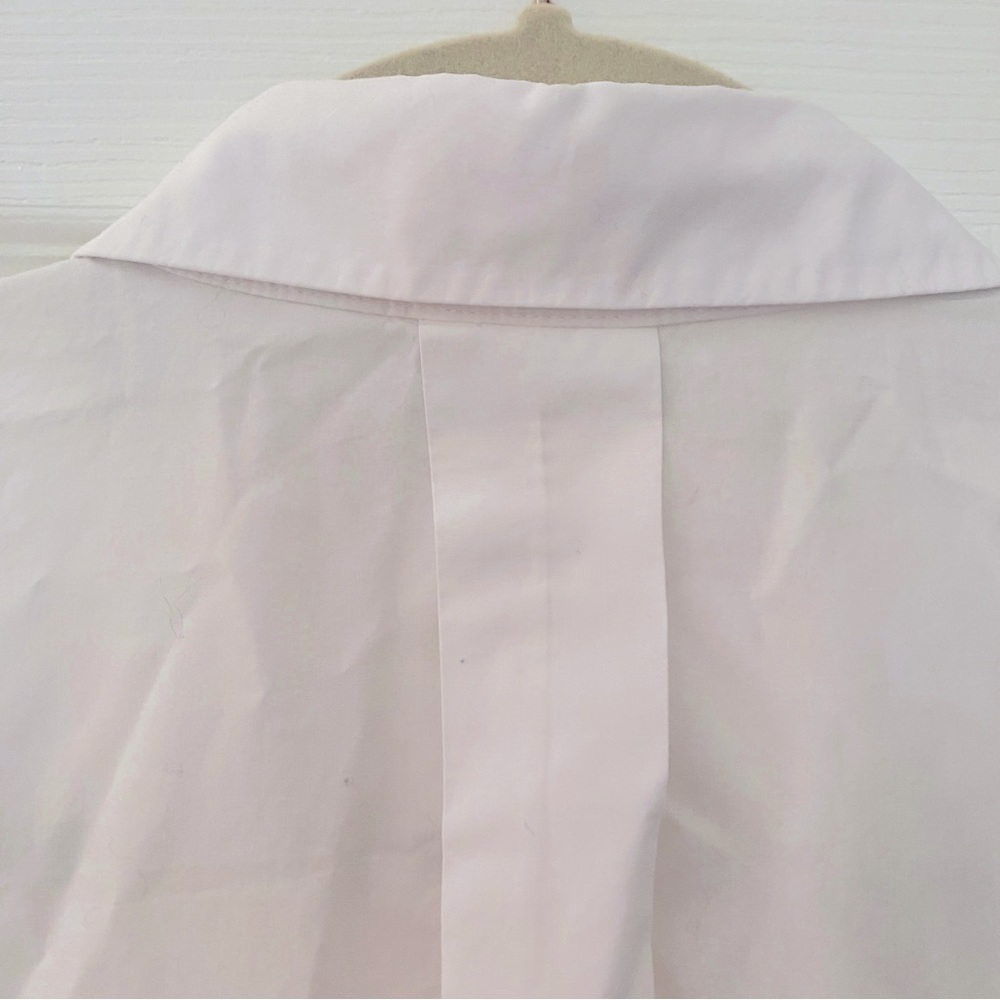 Zara Basic White Button Up Blouse - image 6